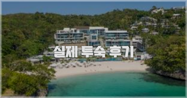 💬 실제 투숙 후기