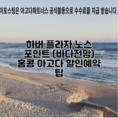 하버 플라자 노스 포인트 (바다전망) 홍콩 아고다 할인예약 팁