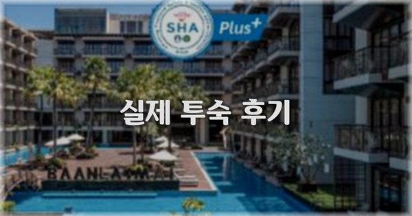 💬 실제 투숙 후기